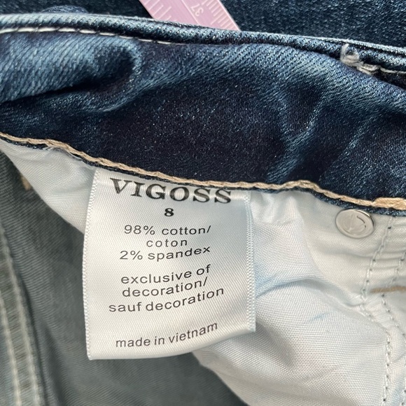 Vigoss Boyfriend Stretch Jeans - Picture 8 of 8
